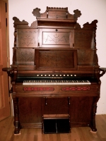 1892 Stand up organ - after pic
